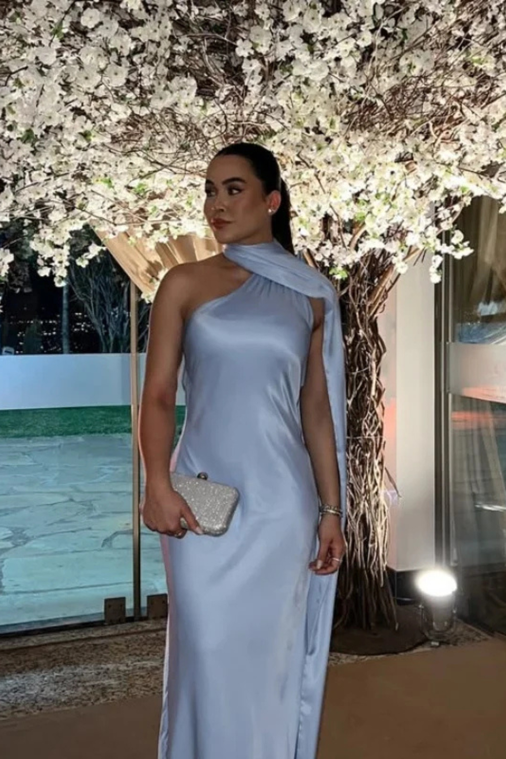 Elodie Varn | Women's Halter Neck Maxi Dress