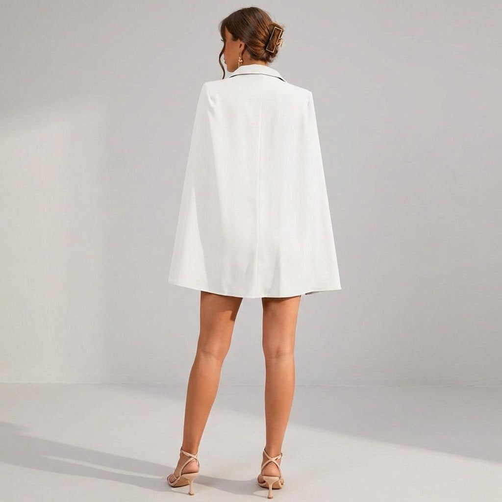 Elodie Vire | Women's Cape Blazer Mini Dress