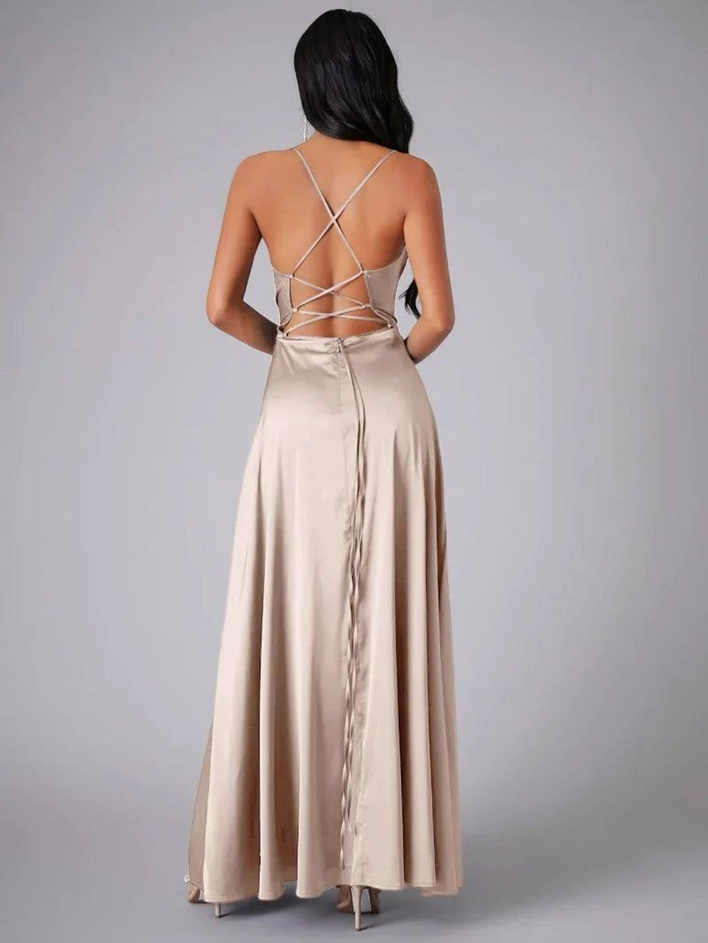 Elodie Vance | Women's Elegant Sleeveless Maxi Dress