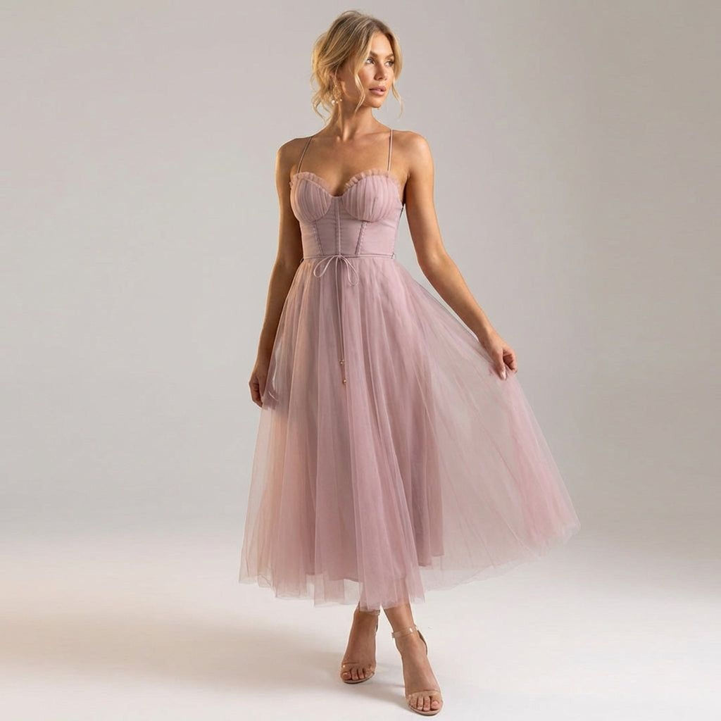 Isabelle Kren | Women's Elegant Midi Evening Dress