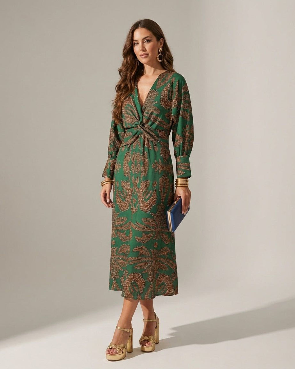 Marielle Vant | Women's Elegant Blue Dress