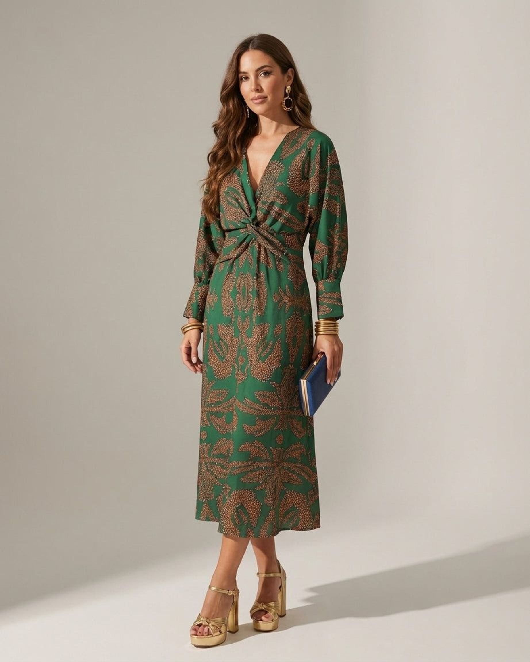 Marielle Vant | Women's Elegant Blue Dress