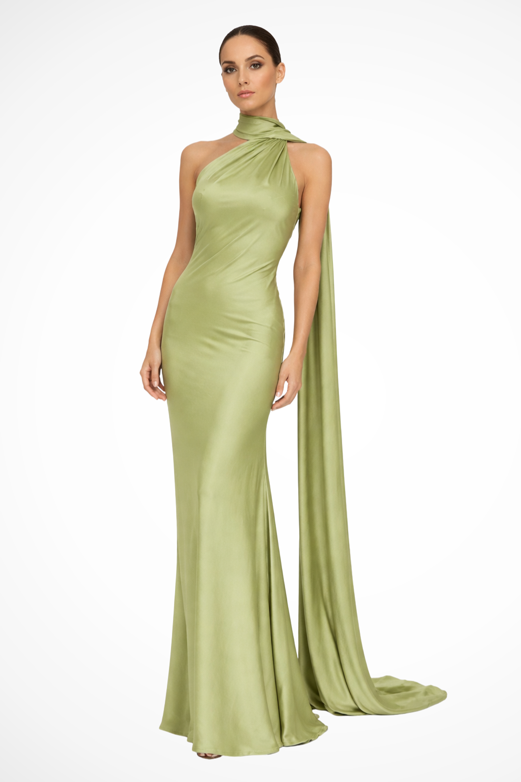 Elodie Varn | Women's Halter Neck Maxi Dress