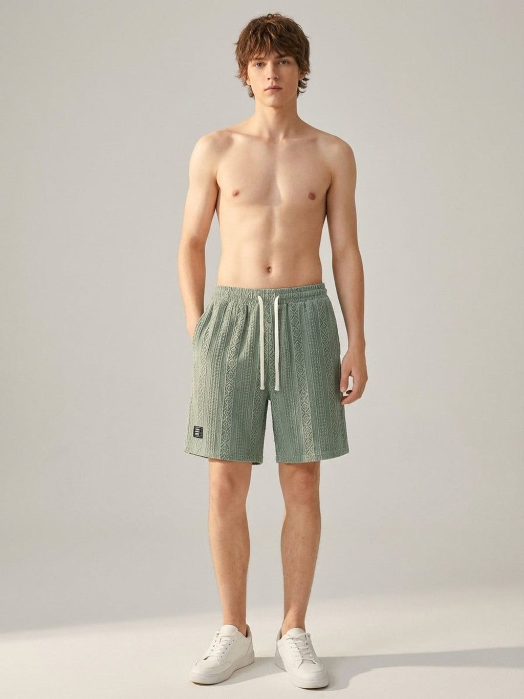 Lorenzo Voss | Men's Knit Lounge Shorts