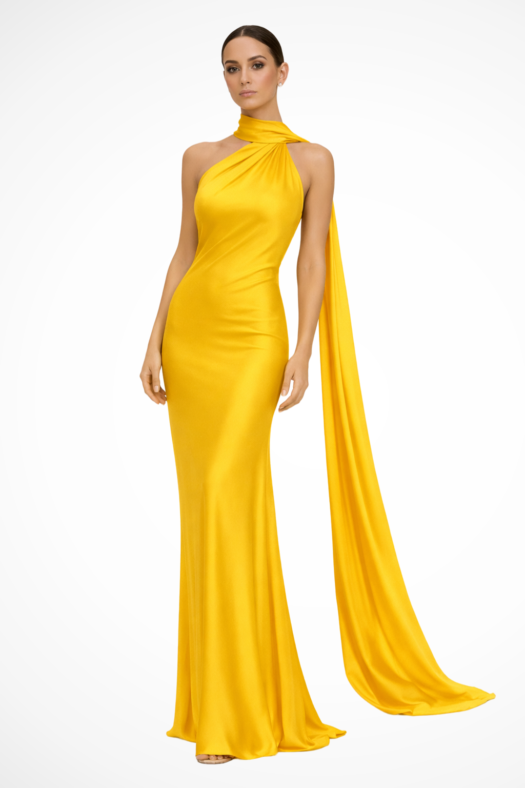 Elodie Varn | Women's Halter Neck Maxi Dress