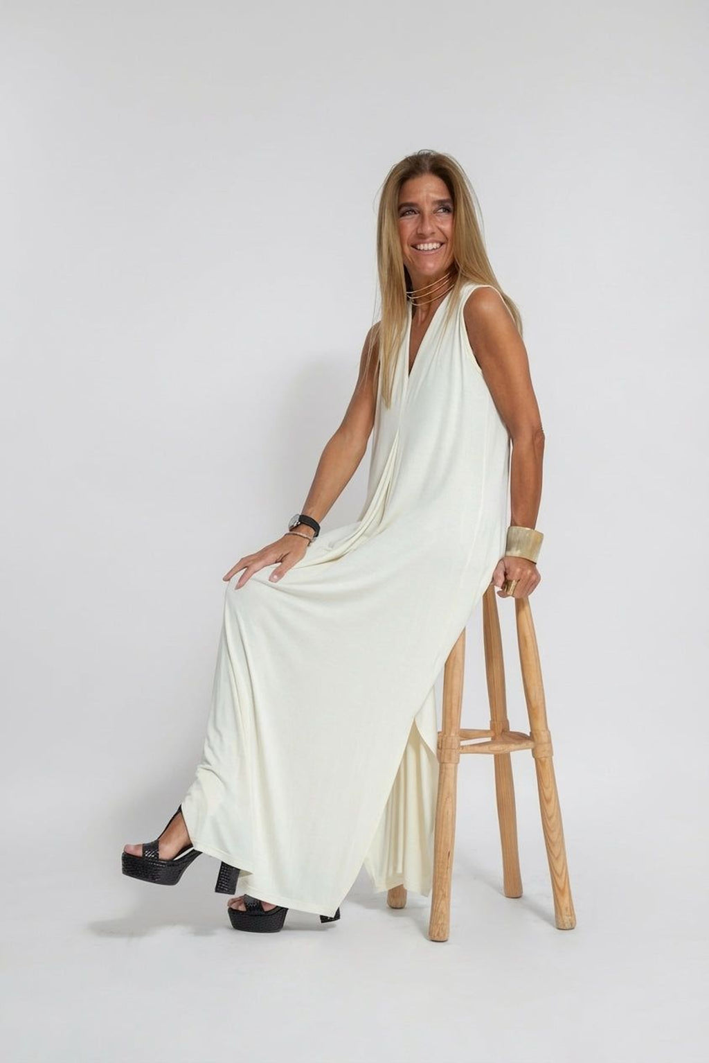 Mireille Vex | Women's Slimming Dress with Cardigan