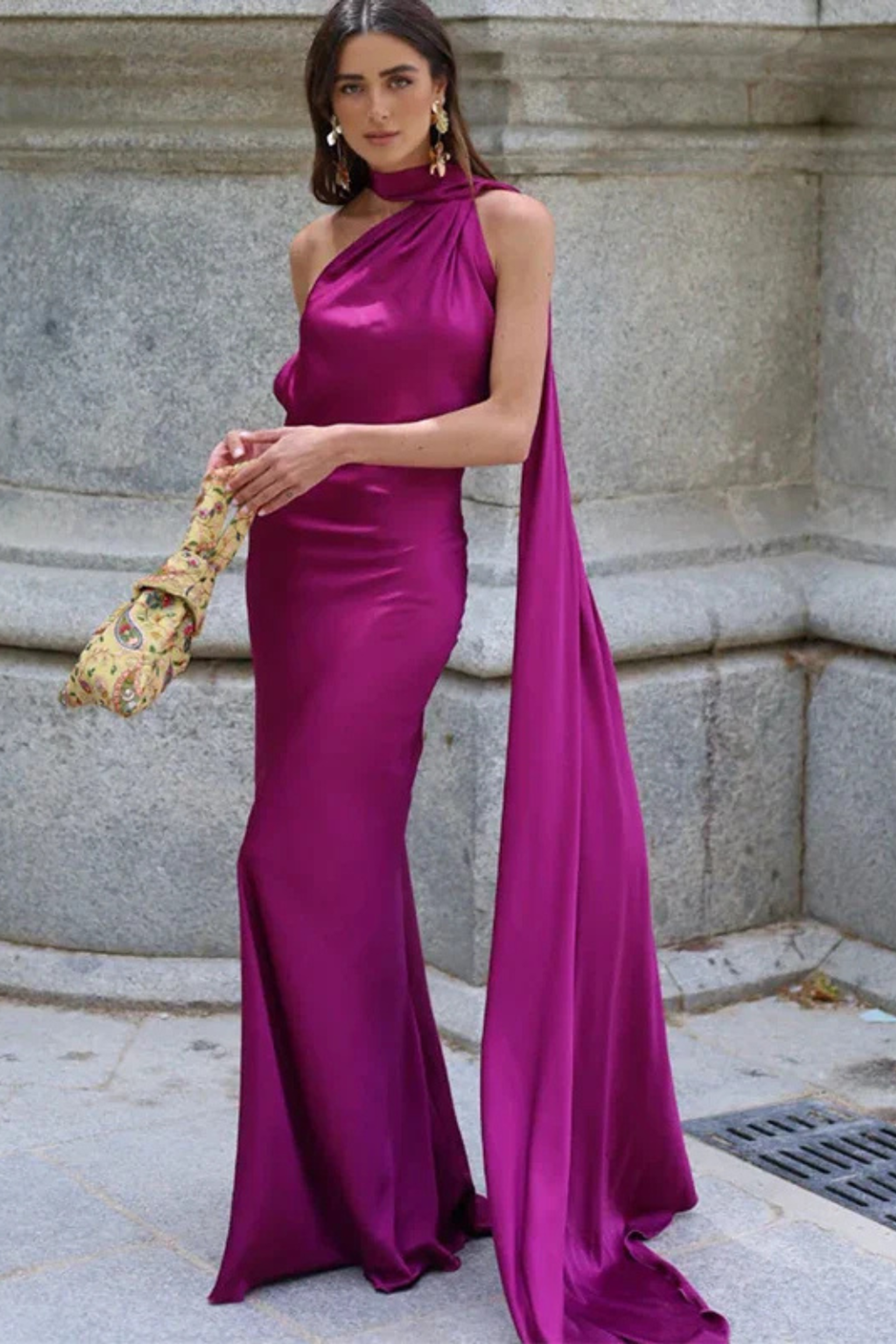 Elodie Varn | Women's Halter Neck Maxi Dress