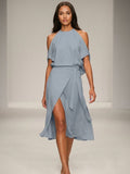 Léonie Vair | Women's Midi Off-Shoulder Dress