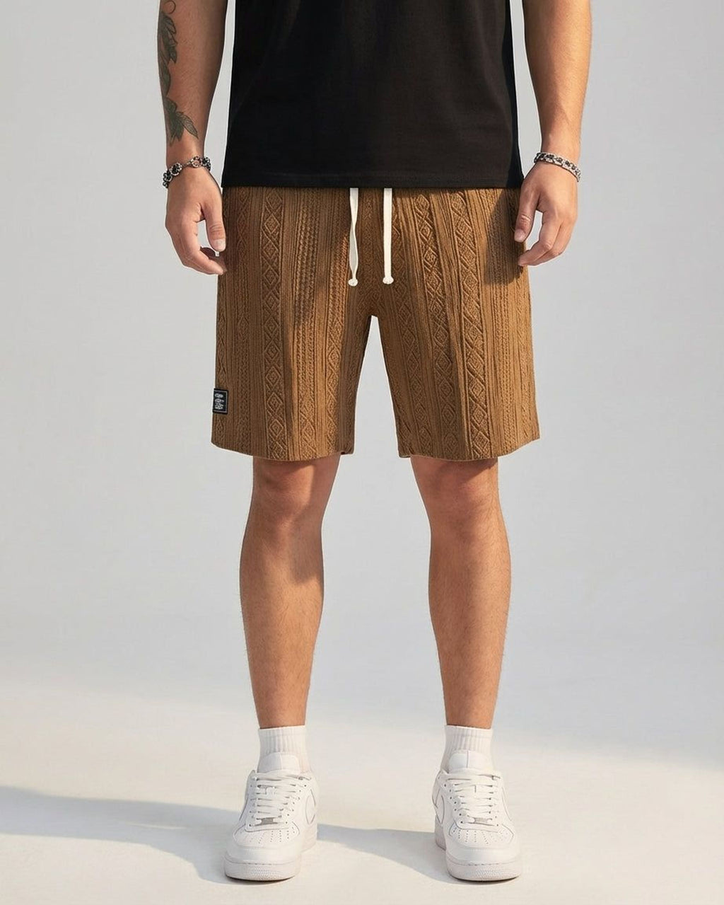Lorenzo Voss | Men's Knit Lounge Shorts