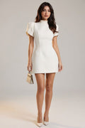 Elodie Varn | Women's High-Neck Mini Dress