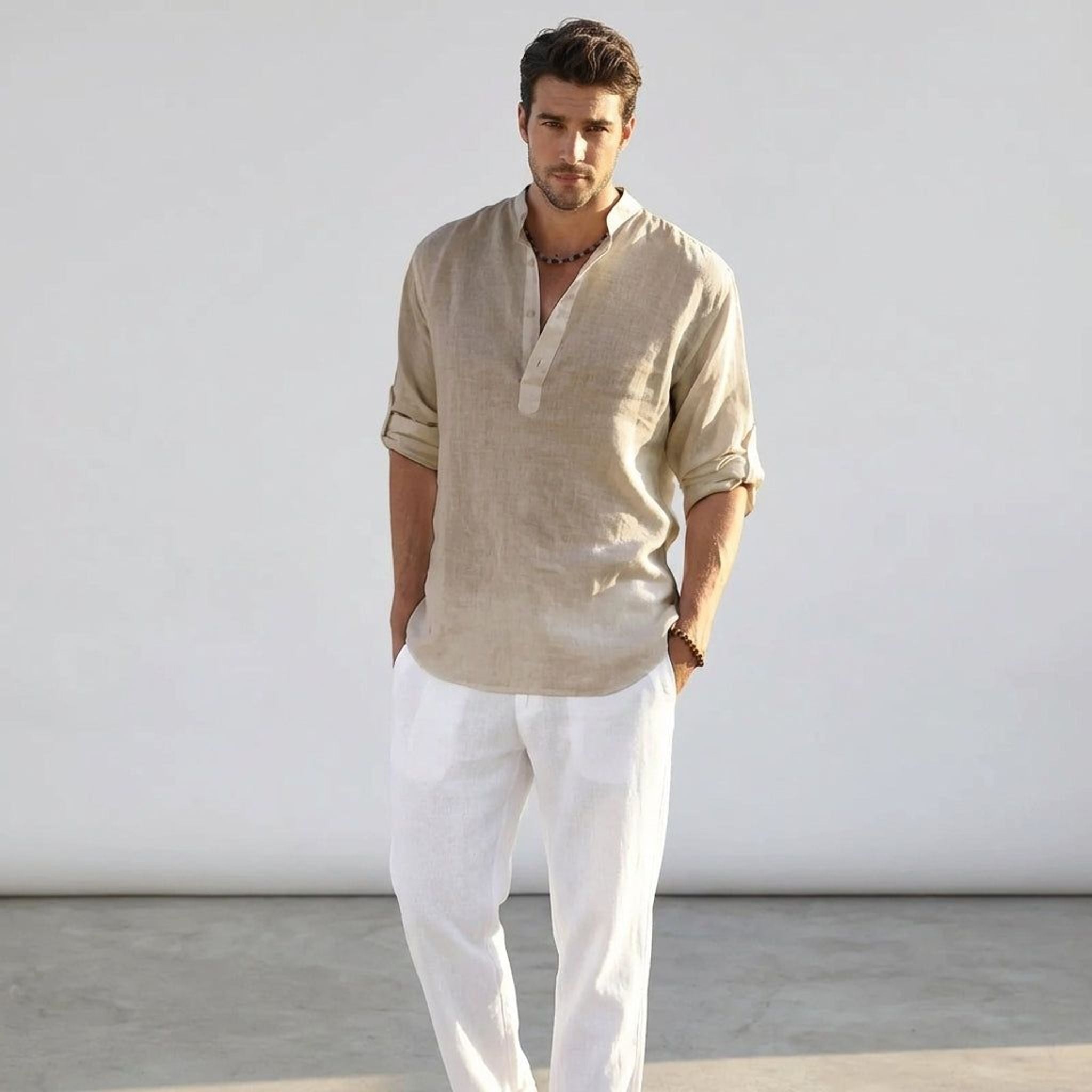 Alaric Voss | Men's Lightweight Breathable Shirt