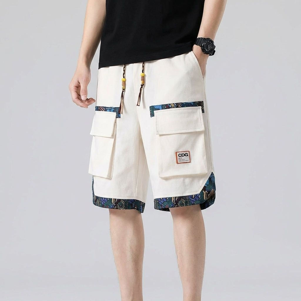 Luca Fenn | Men's Cargo Shorts with Pockets