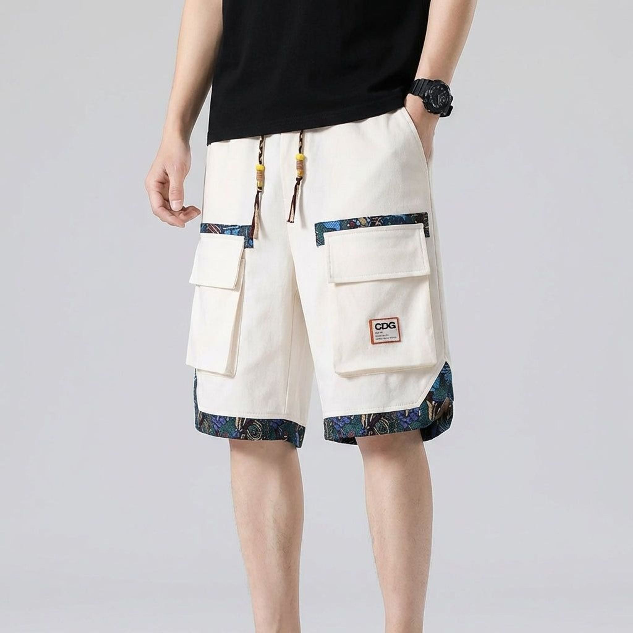 Luca Fenn | Men's Cargo Shorts with Pockets
