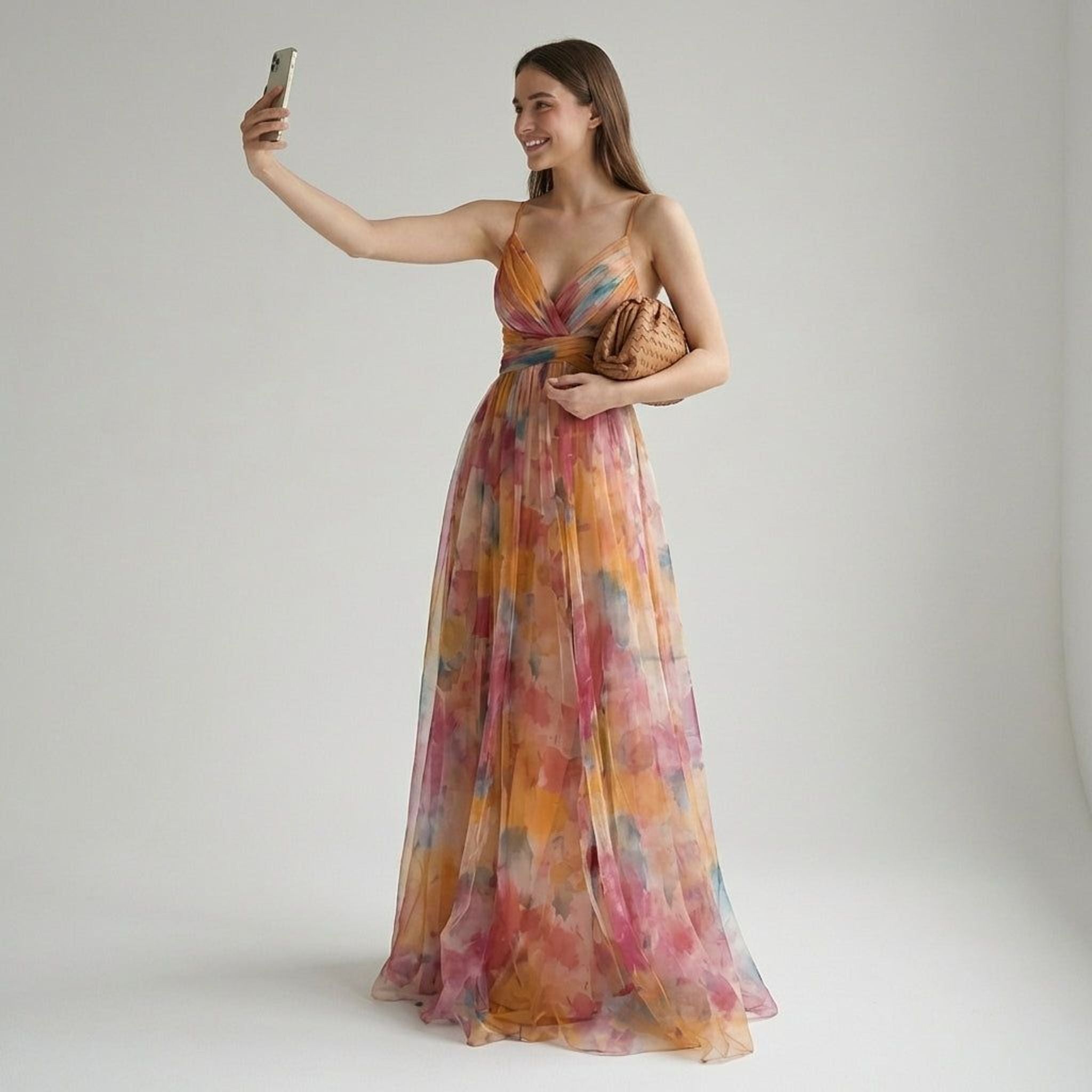Elena Vire | Women's Floral Maxi Dress