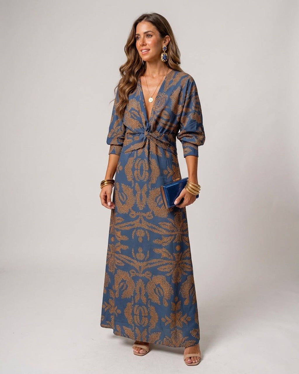 Marielle Vant | Women's Elegant Blue Dress