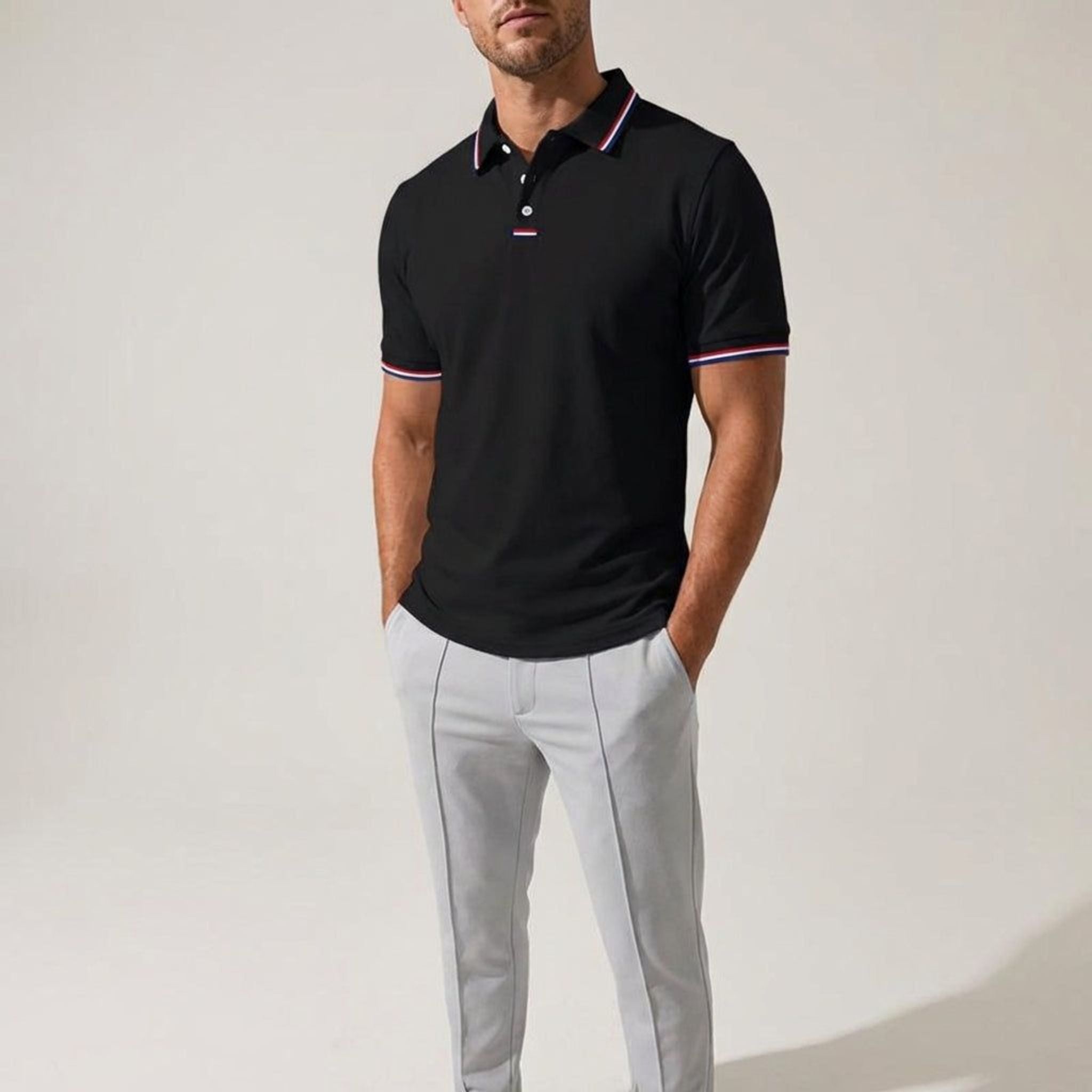 Luca Vire | Men's Short Sleeve Polo Shirt