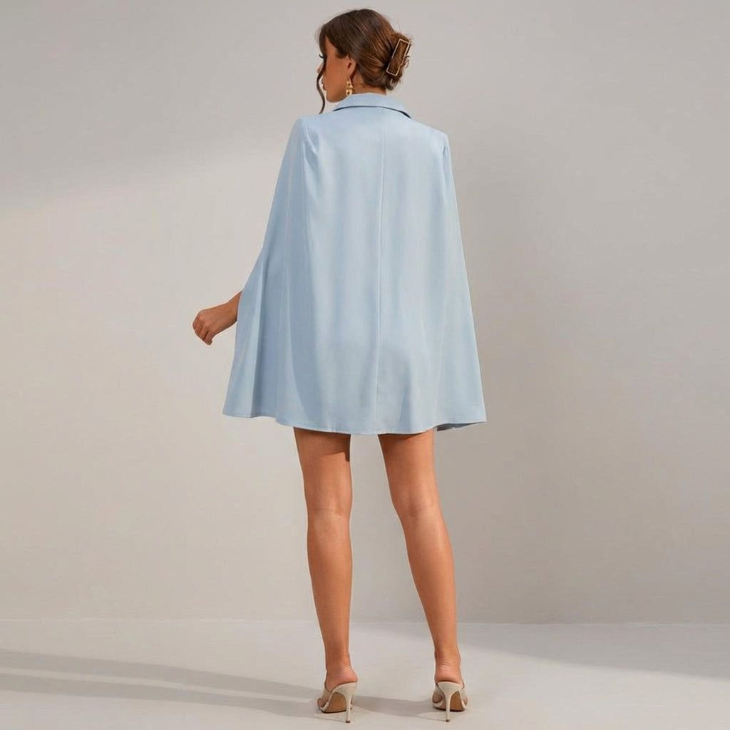 Elodie Vire | Women's Cape Blazer Mini Dress