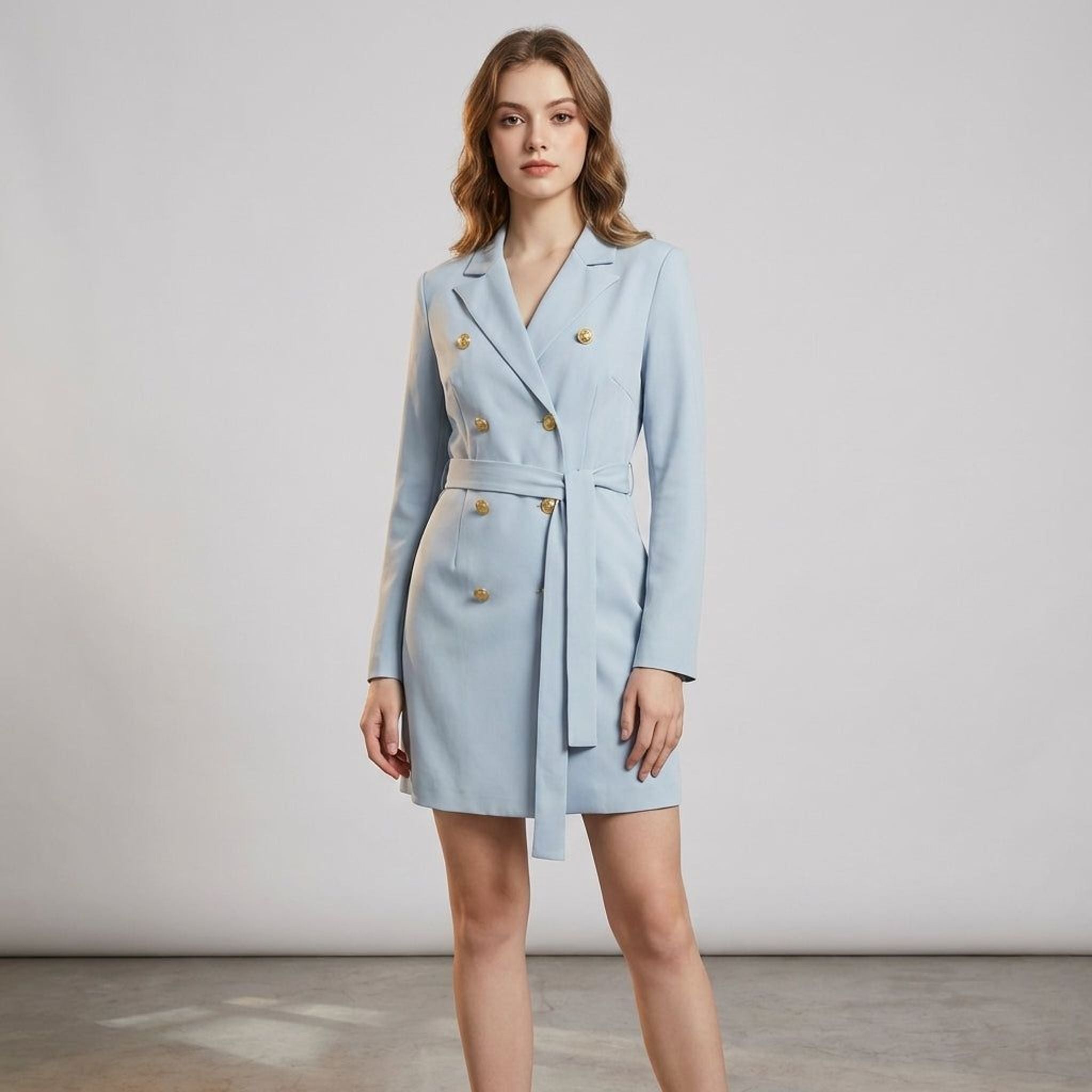 Elodie Vire | Women's Cape Blazer Mini Dress