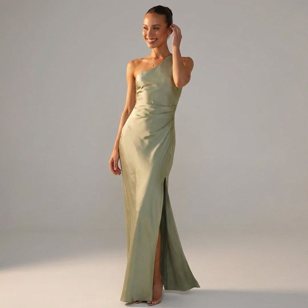Léonie Vair | Women's Elegant Asymmetric Long Dress