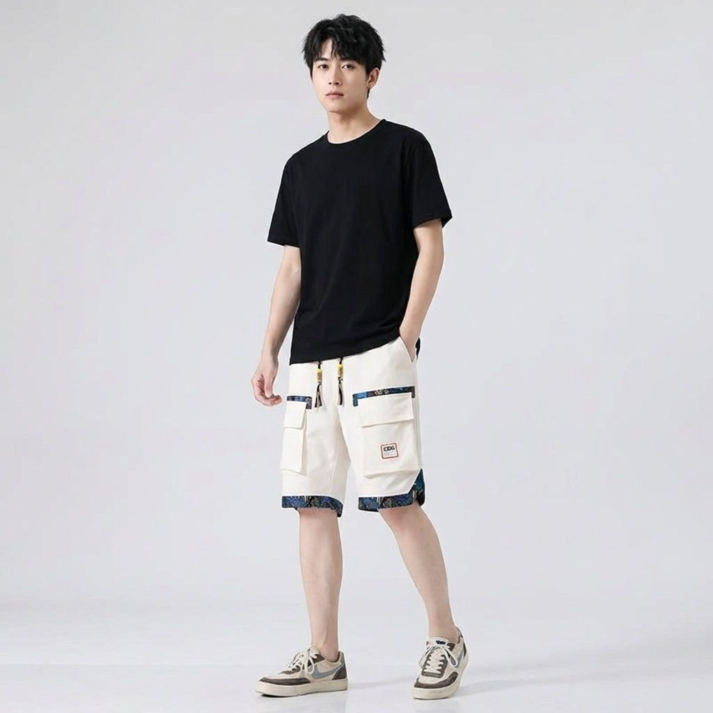 Luca Fenn | Men's Cargo Shorts with Pockets