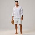 Julien Voss | Men's Cotton-Linen Blend Shorts