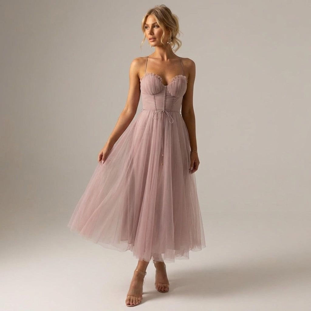 Isabelle Kren | Women's Elegant Midi Evening Dress