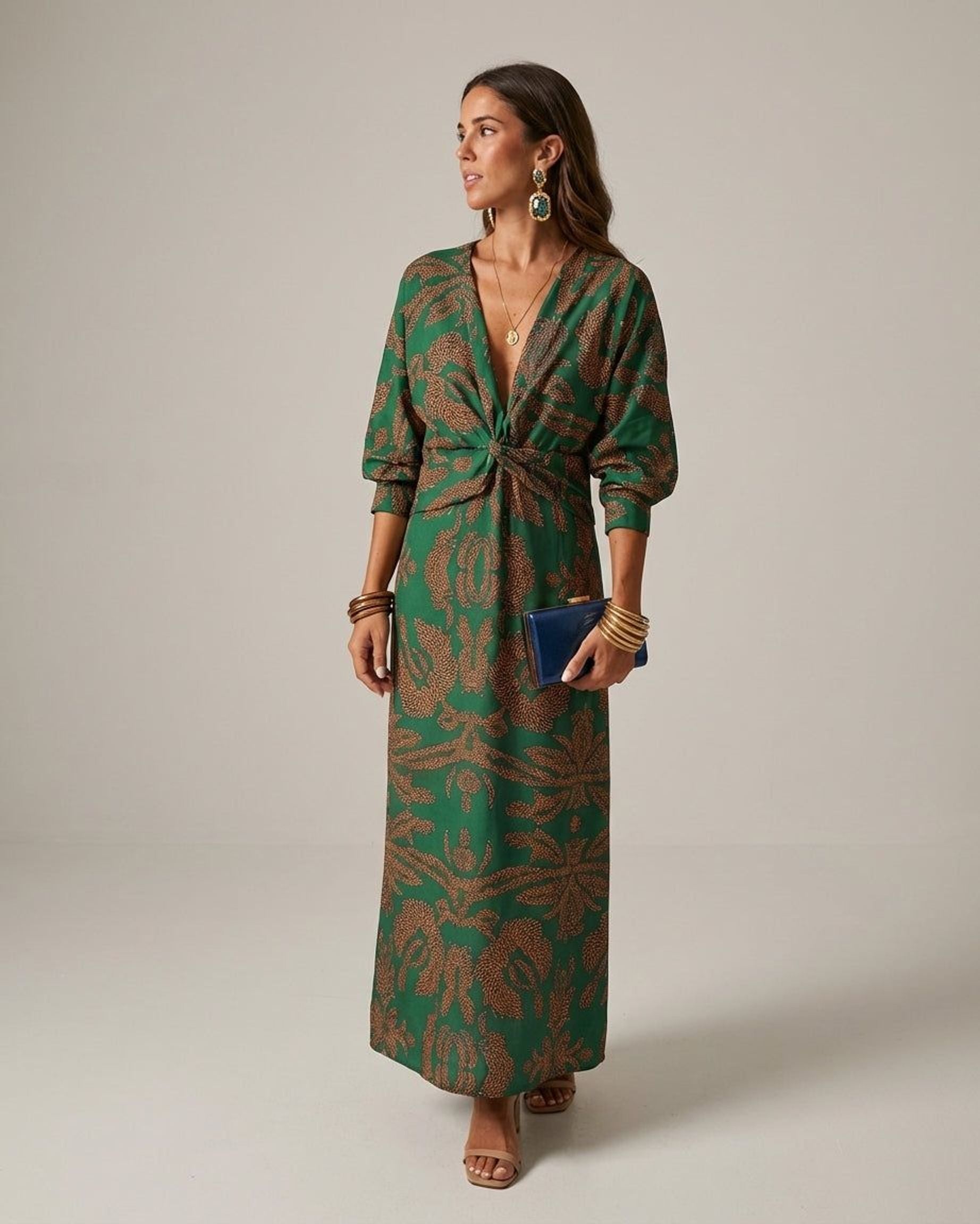 Marielle Vant | Women's Elegant Blue Dress