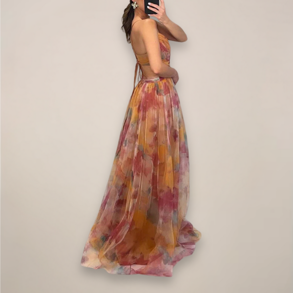 Céleste Vair | Women's Floral Maxi Dress