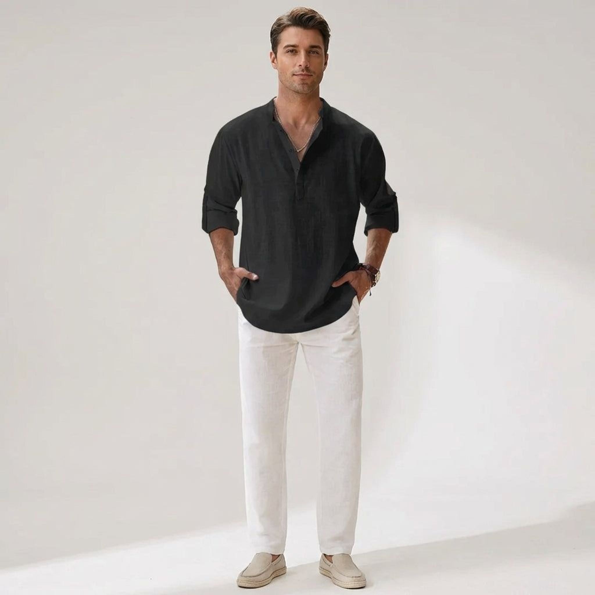 Luca Brin | Men's Lightweight Comfortable Shirt