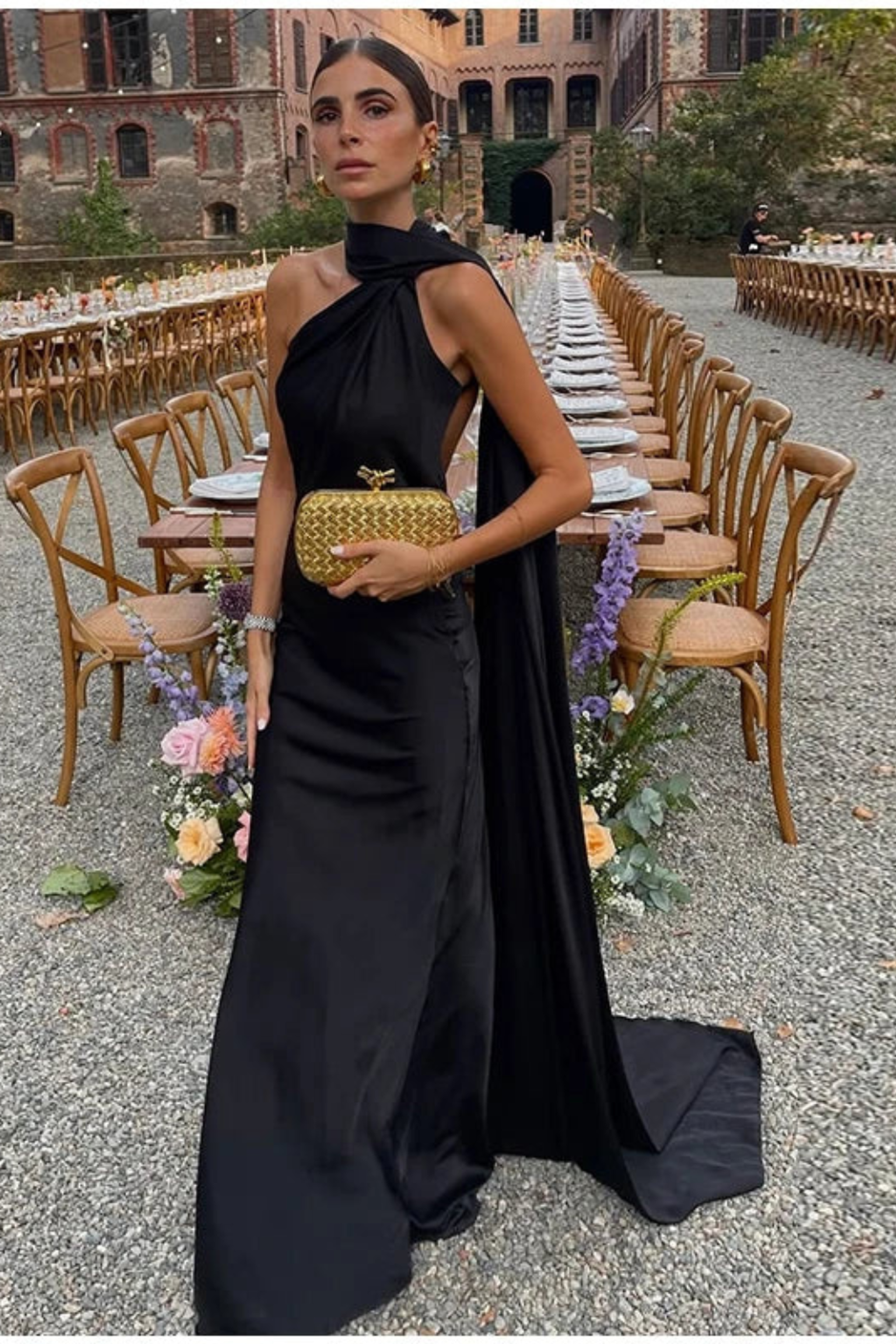 Elodie Varn | Women's Halter Neck Maxi Dress