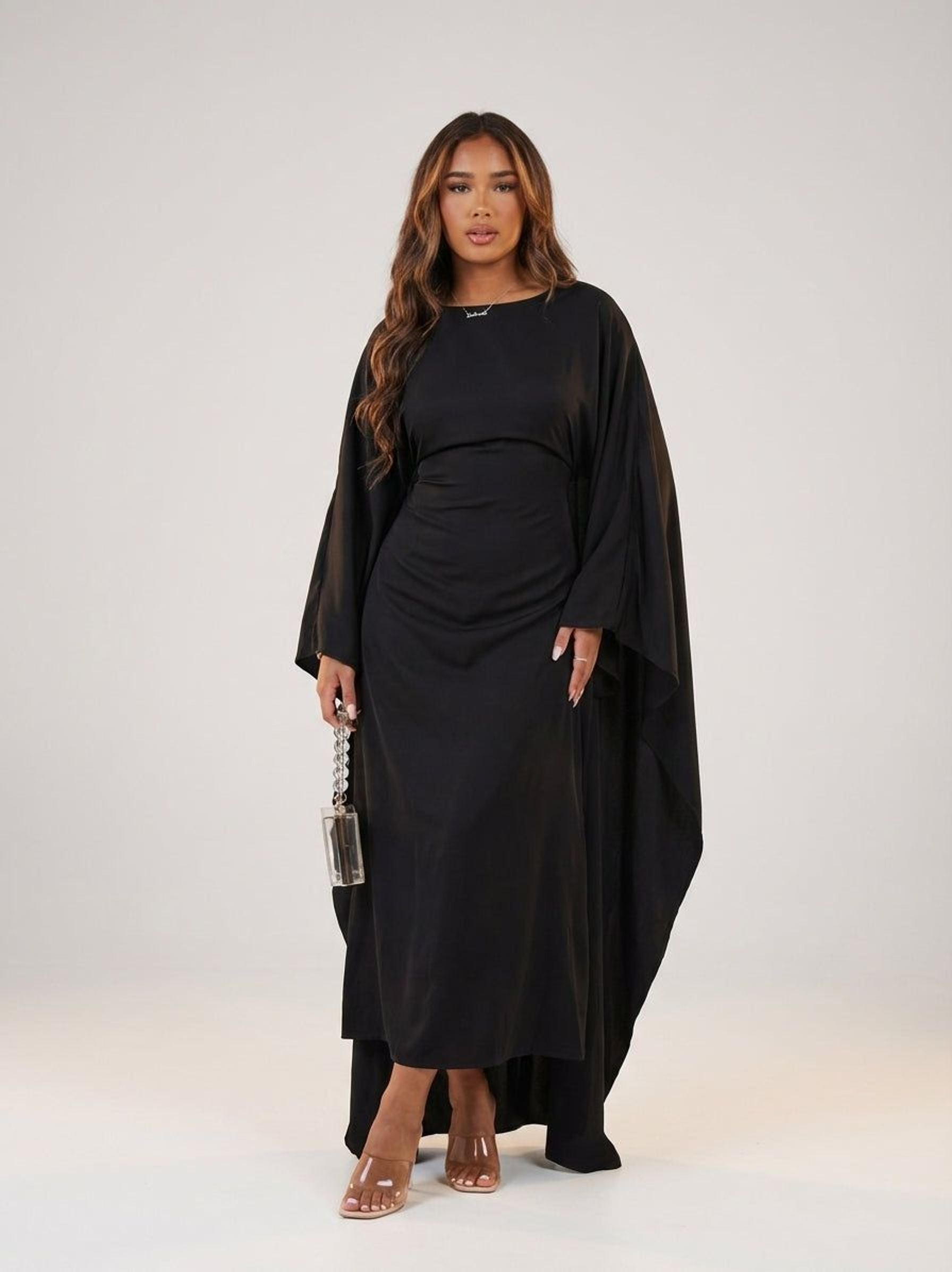Celeste Vire | Women's Elegant Flared Sleeve Dress