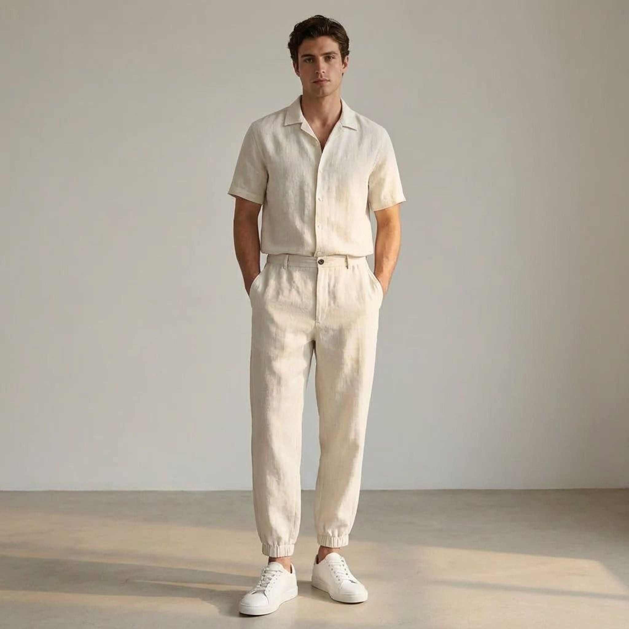 Lucien Braye | Men's Comfortable Versatile Linen Pants