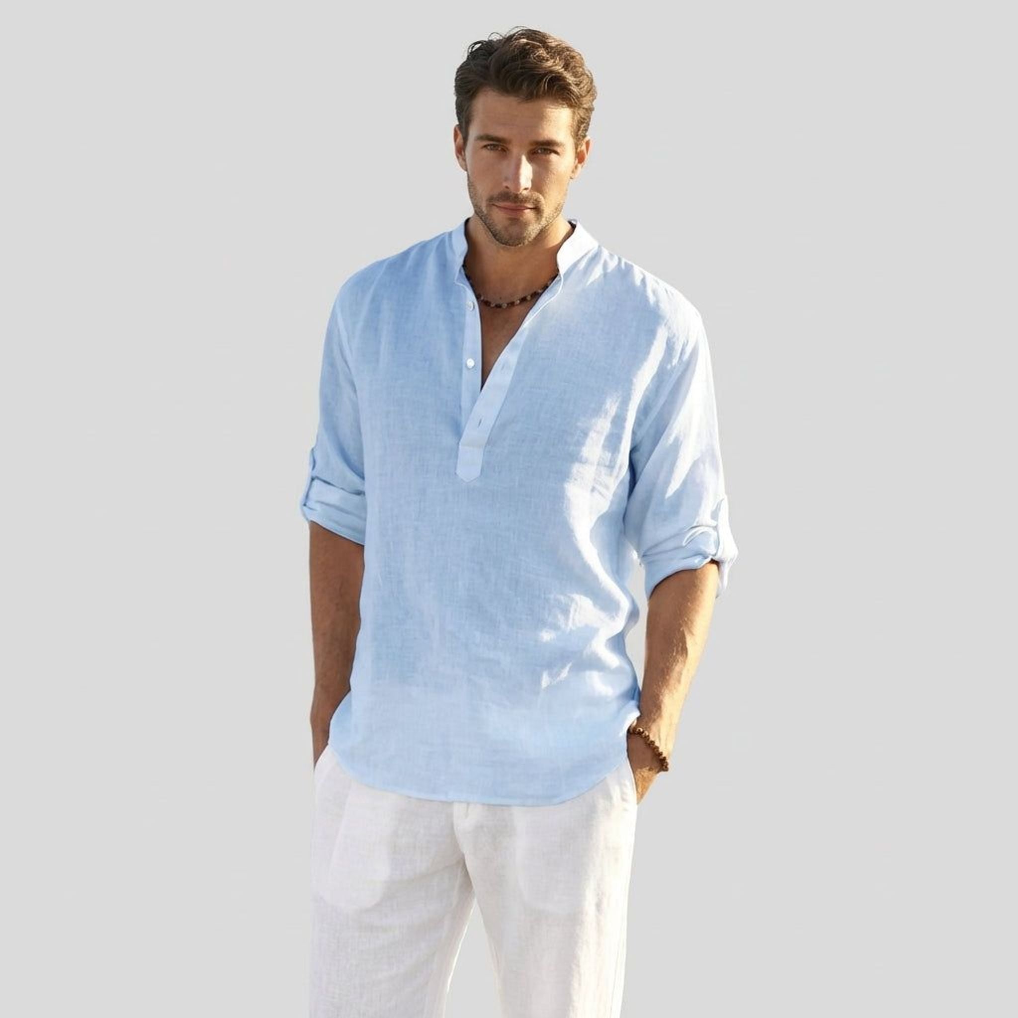 Alaric Voss | Men's Lightweight Breathable Shirt