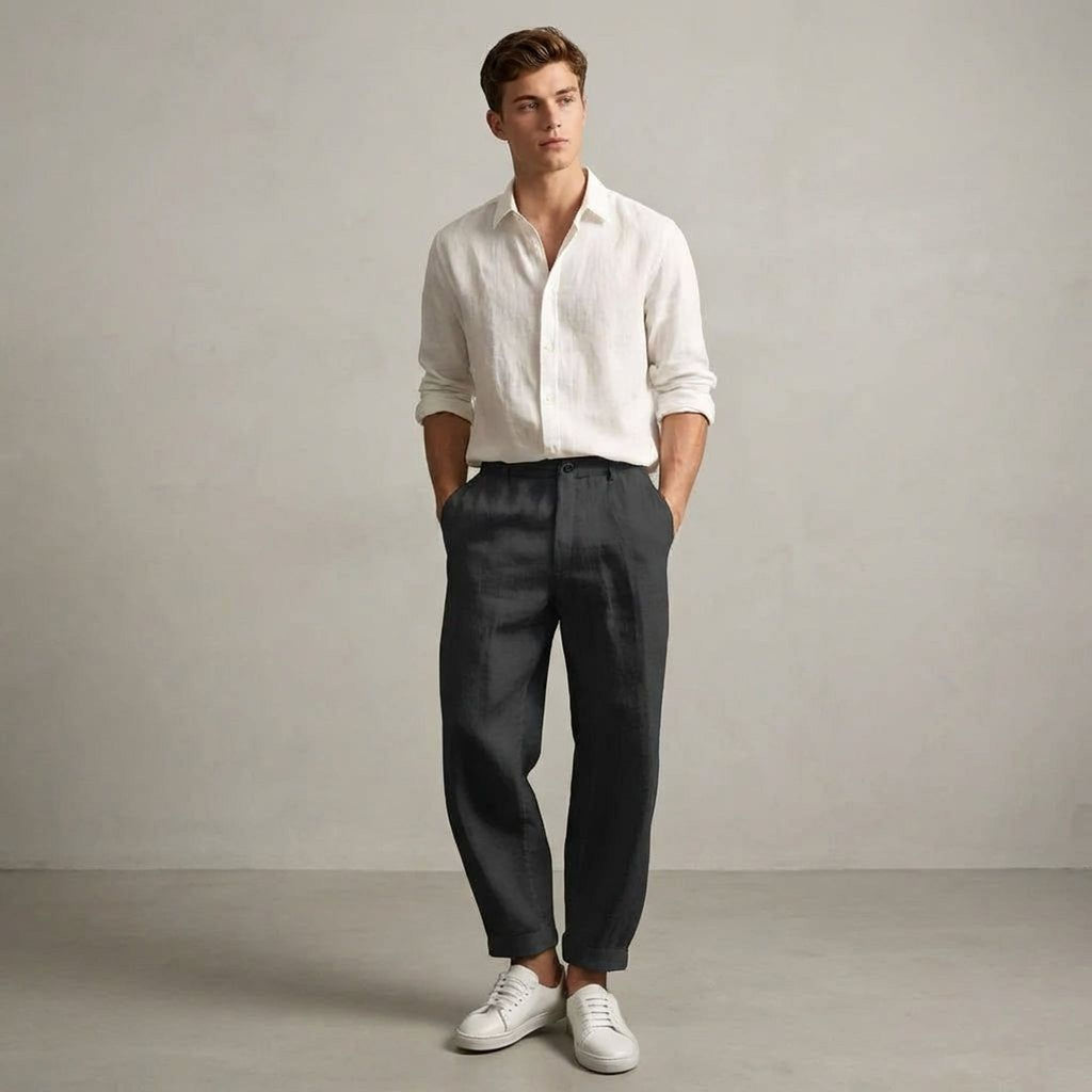 Lucien Braye | Men's Comfortable Versatile Linen Pants