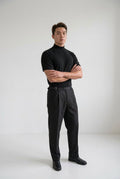 Léonora Vire | Men's High Neck Fitted T-Shirt
