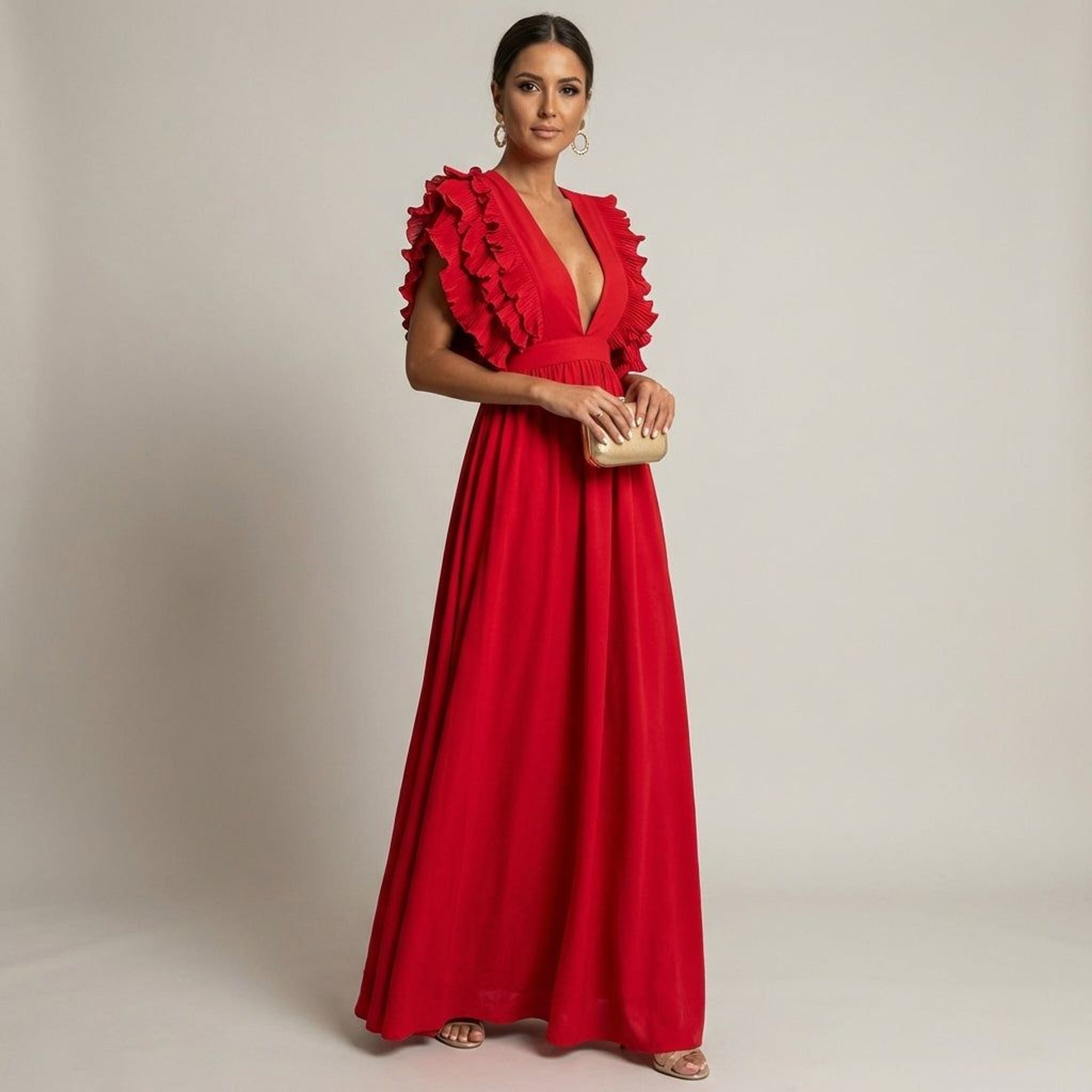 Juliette Vire | Women's Long Evening Maxi Dress