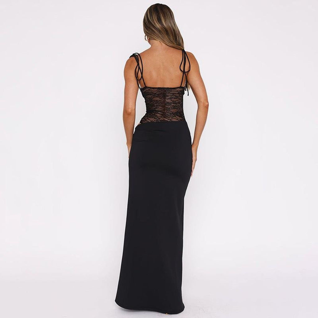 Amélie Vire | Women's Long Lace Floral Dress