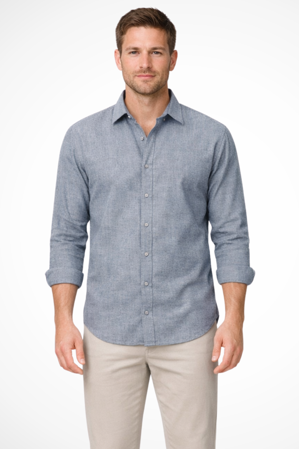 Rafael Brin | Men's Long Sleeve Button-Up Shirt