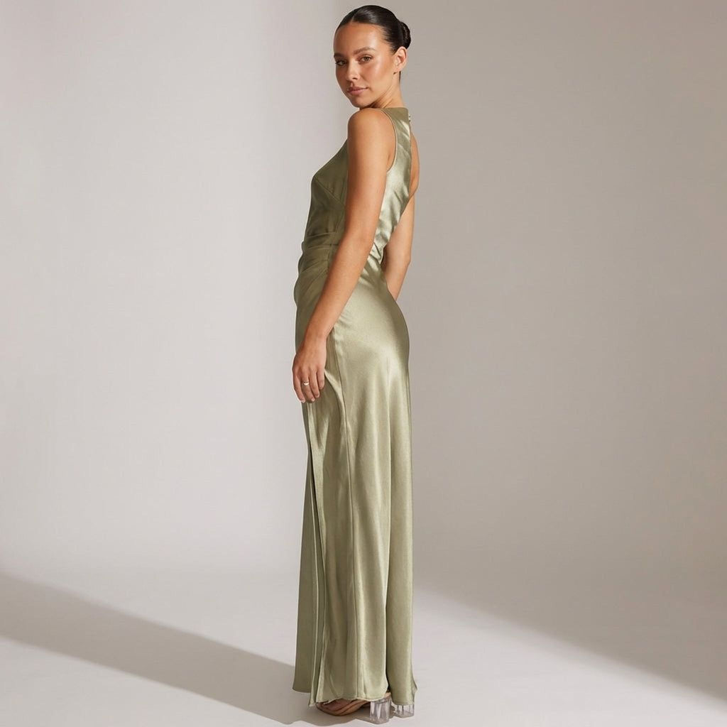 Léonie Vair | Women's Elegant Asymmetric Long Dress