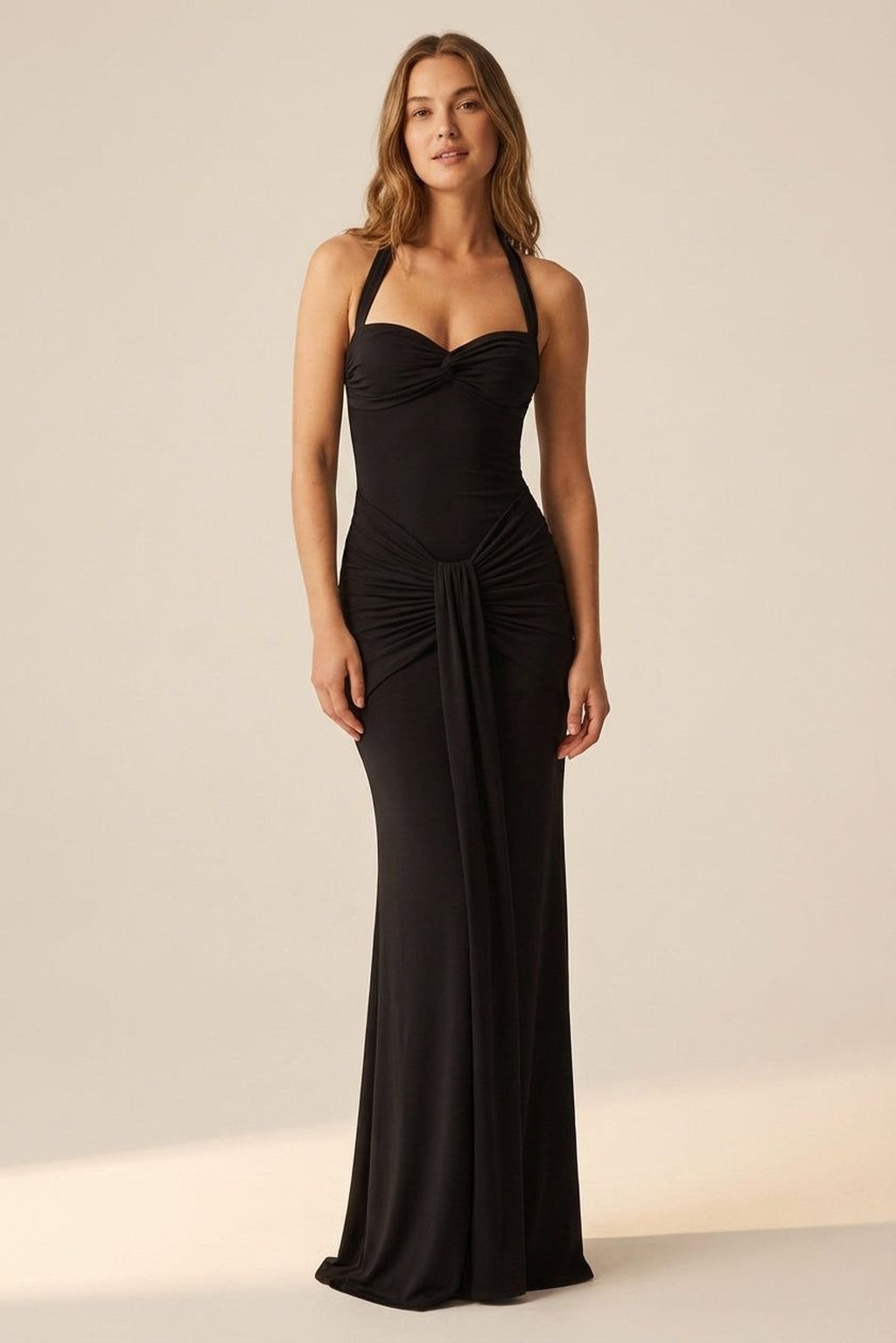 Elodie Vesper | Women's Halter Neck Maxi Dress