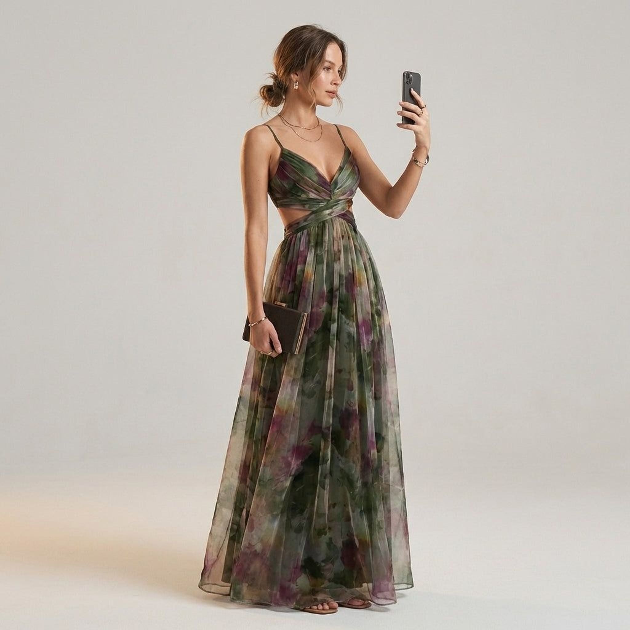 Elena Vire | Women's Floral Maxi Dress