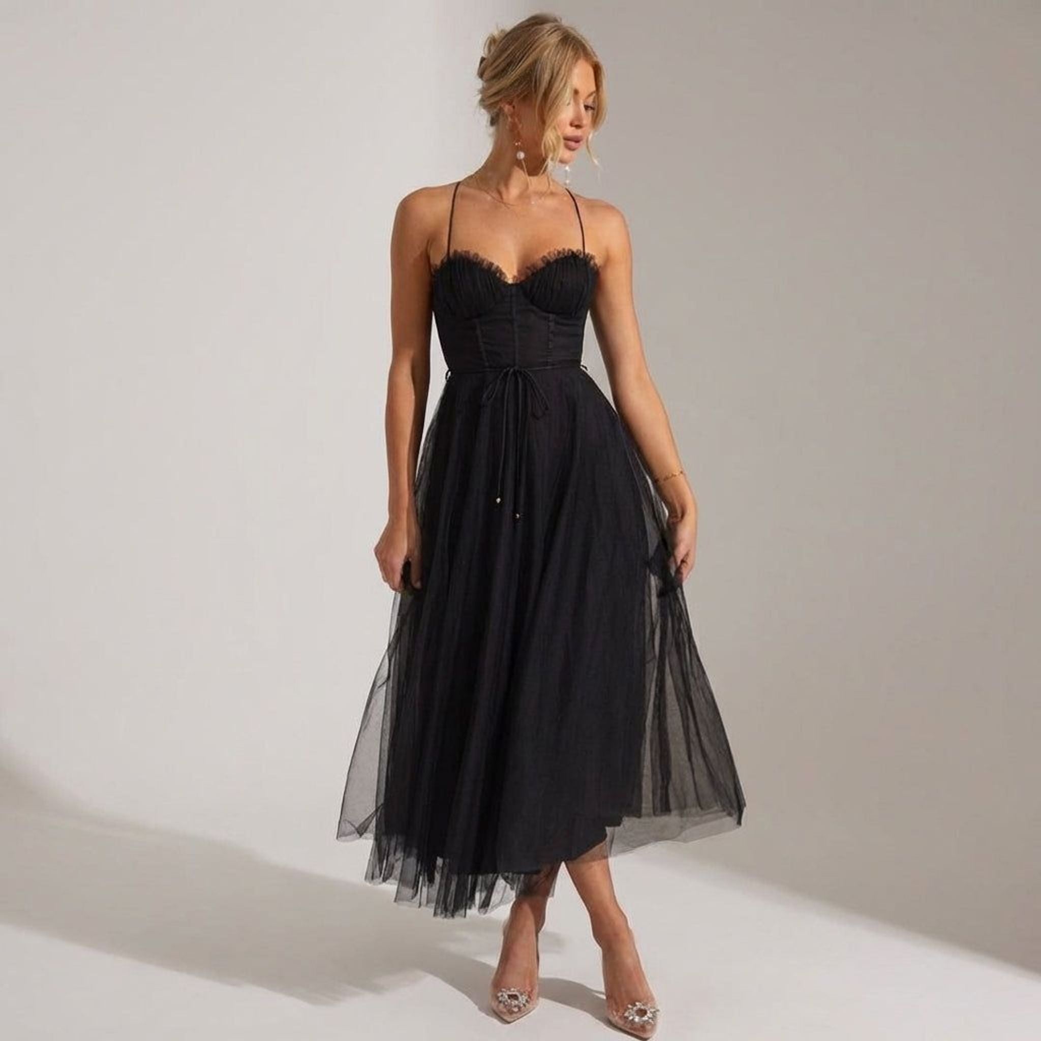 Isabelle Kren | Women's Elegant Midi Evening Dress