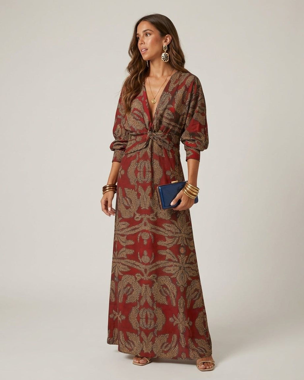 Marielle Vant | Women's Elegant Blue Dress