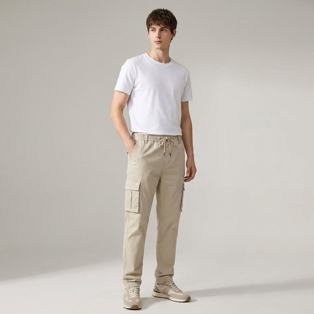 Lucien Brask | Men's Classic Casual Shorts with Stretch Waist