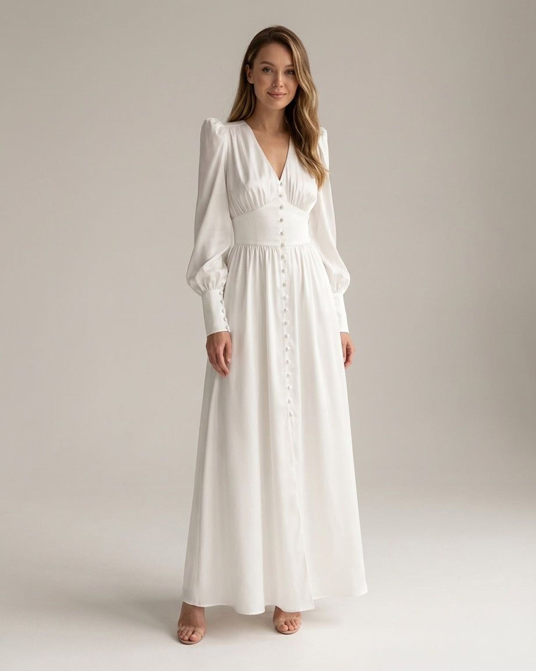Elodie Varn | Women's Elegant Satin Dress
