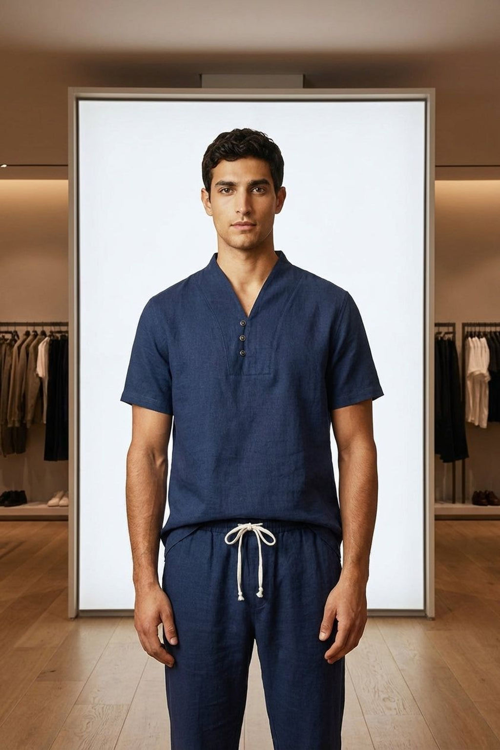 Ronan Vale | Men's Cotton Linen Summer Set