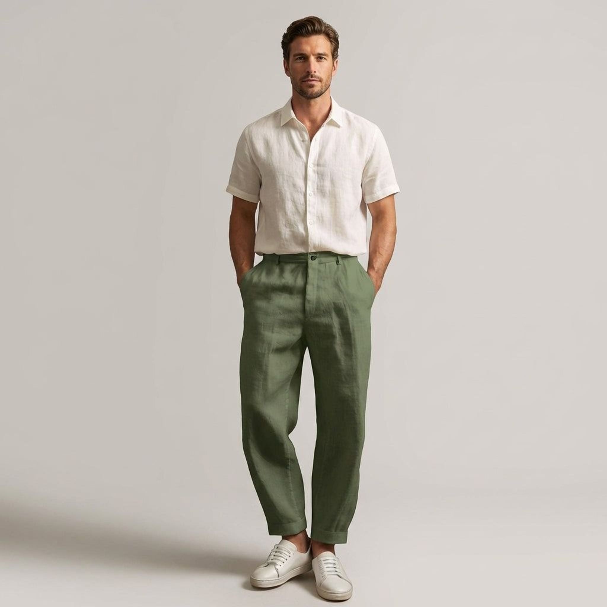 Lucien Braye | Men's Comfortable Versatile Linen Pants
