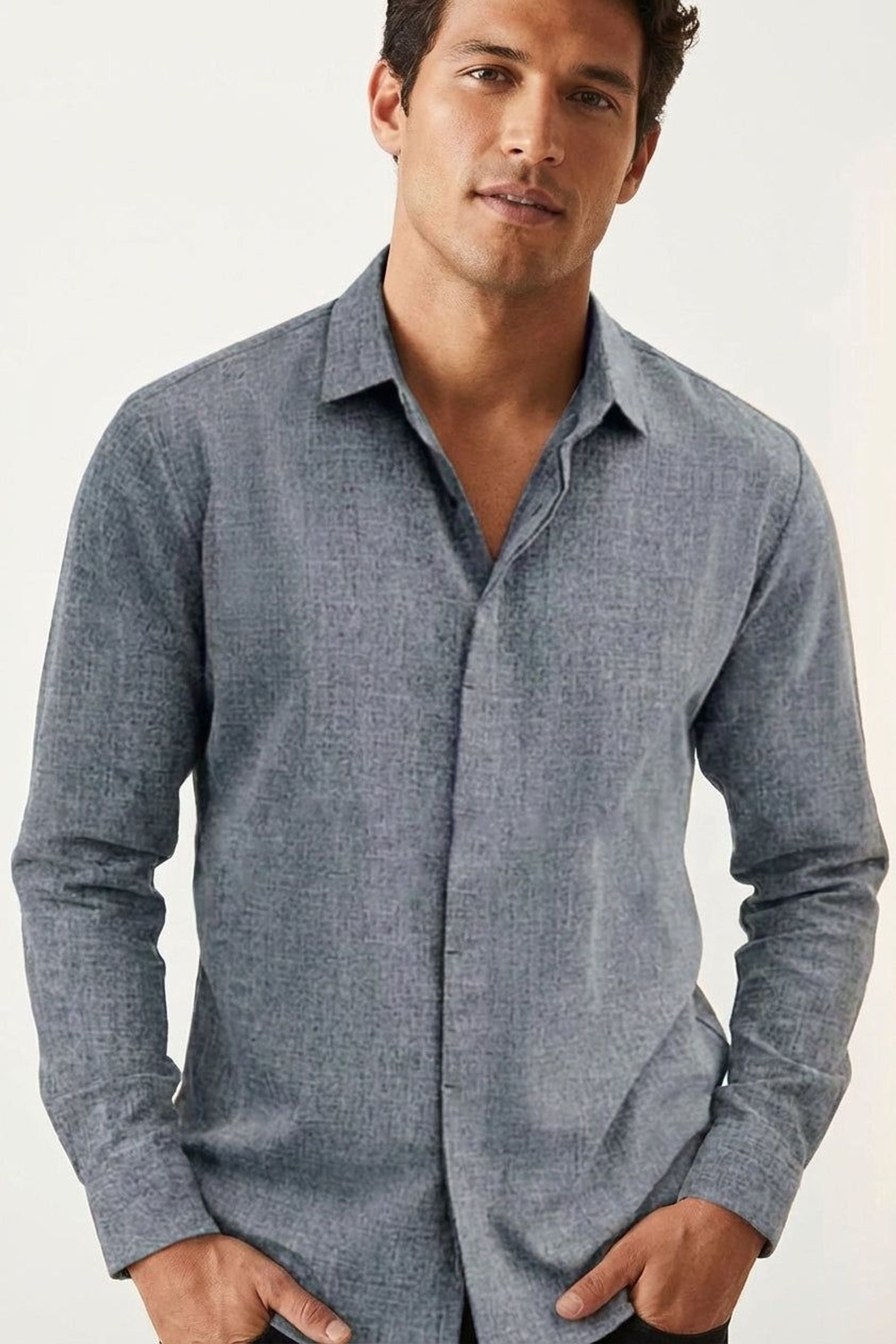Rafael Brin | Men's Long Sleeve Button-Up Shirt
