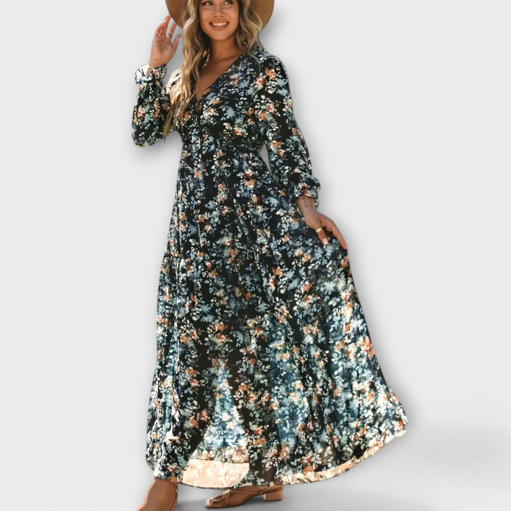 Celeste Vira | Women's Floral Maxi Dress