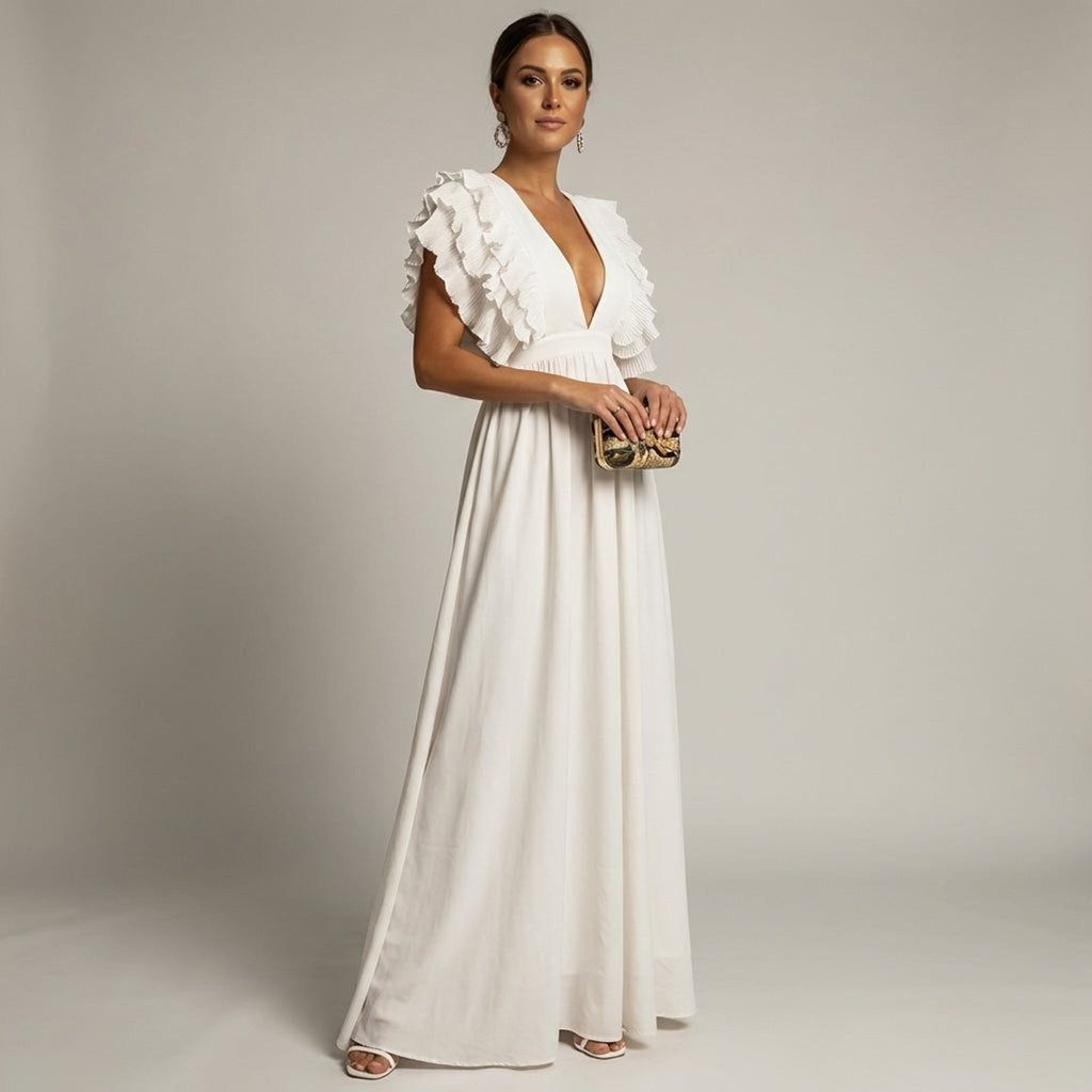 Juliette Vire | Women's Long Evening Maxi Dress